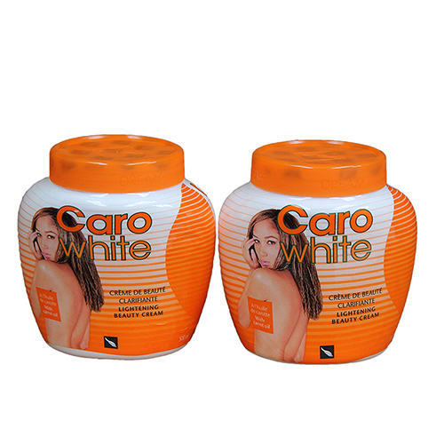 Caro White Lightening Beauty Cream with Carrot Oil 500 Ml (2 pack)