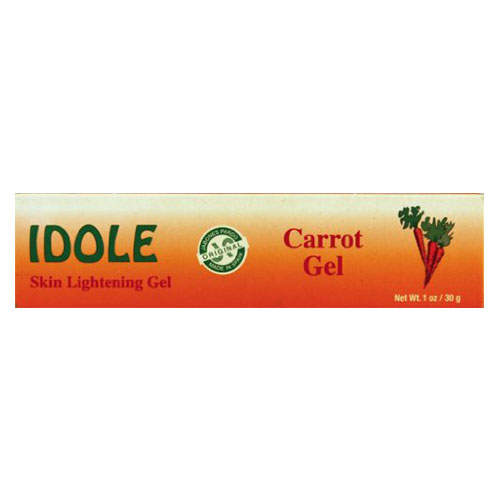 Idole Organic Skin Lightening Carrot Gel 1.06 oz.