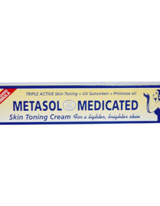 Metasol Medicated Skin Lightening Cream 1.76 oz. (Pack of 2)