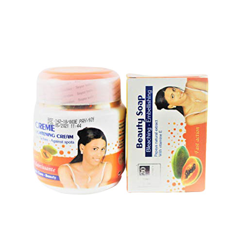 Buy Papaya Lightening Beauty Combo | Soap & Cream | OBS