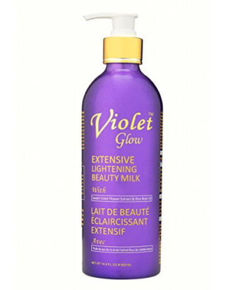 Violet Glow Extensive Lightening Beauty Milk with Sweet Violet Flower Extract & Rice
