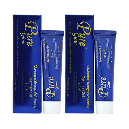 Pure Glow Maximum Strength Whitening Treatment Cream 1.7oz (Pack of 2)