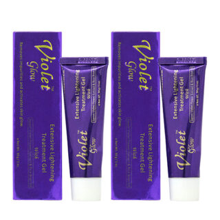 Buy Violet Glow Extensive Lightening Treatment Gel (Pack of 2) | | OBS