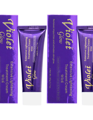 Buy Violet Glow Extensive Lightening Treatment Cream (Pack of 2) || OBS