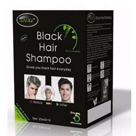 black hair shampoo
