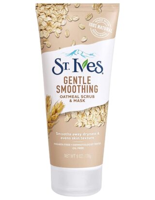St. Ives Gentle Smoothing Face Scrub and Mask Oatmeal 6 oz