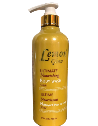 Lemon Glow Ultimate Nourishing Body Wash 750ml