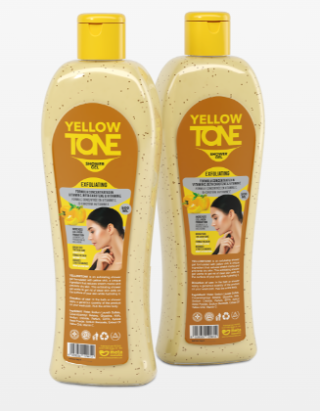 YellowTone Exfoliating Shower Gel 1000ml  - Ultimate Skin Revitalization