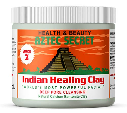 Aztec Secret – Indian Healing Clay | Deep Pore Cleansing Facial & Body Mask | The Original 100% Natural Calcium Bentonite Clay