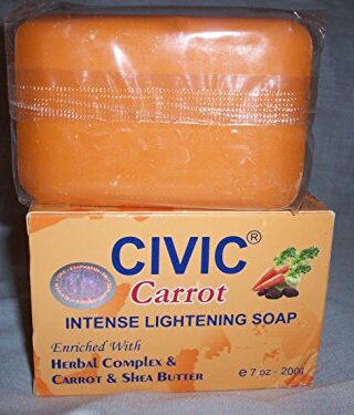 Buy Civic Intense Skin Lightening Carrot Soap | Soap Benefits | OBS