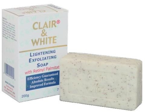 Claire & White Lightening Exfoliating Soap 7 oz – Rose