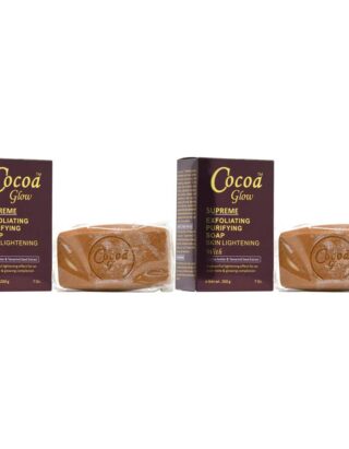 Buy Cocoa Glow Supreme Exfoliating Purifying Soap (Pack of 2) || OBS
