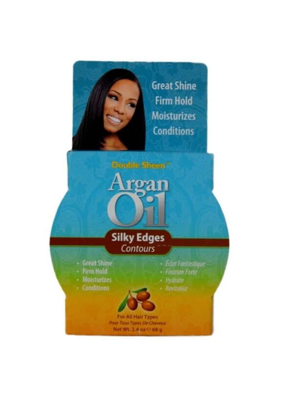 Buy Double Sheen: Argan Oil Silky Edges 2.4oz