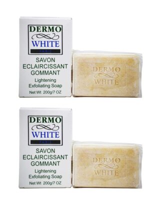 Buy Dermo White Skin Lightening Exfoliating Soap (Pack of 2) || OBS