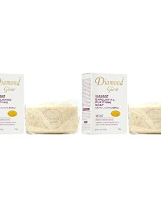 Buy Diamond Glow Elegant Exfoliating Purifying Soap (Pack of 2) || OBS