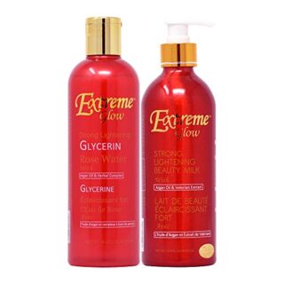 Extreme Glow Bottle Package-4 (Glycerin + Lotion 16.8oz)