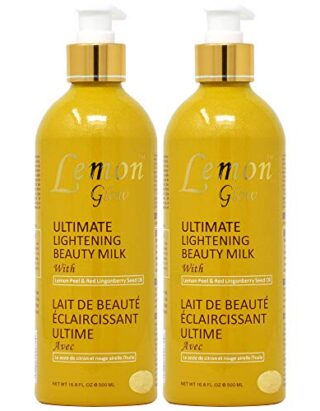 Buy Lemon Glow Ultimate Lightening Beauty Milk (Pack of 2) | OBS