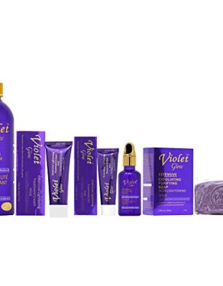 Buy Violet Glow Beauty Set | Skin Brightening | Benefits | Best Price | OBS